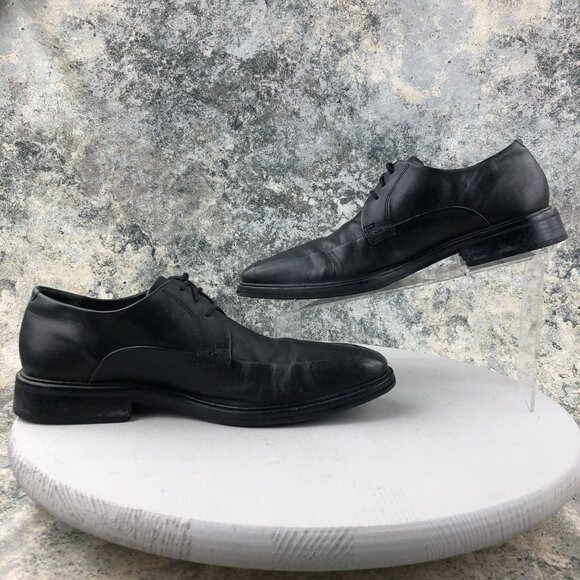 Cole Haan Men's Size 8.5M Nike Air Jackson Black Leather Lace-Up Oxford Shoes - Picture 8 of 13